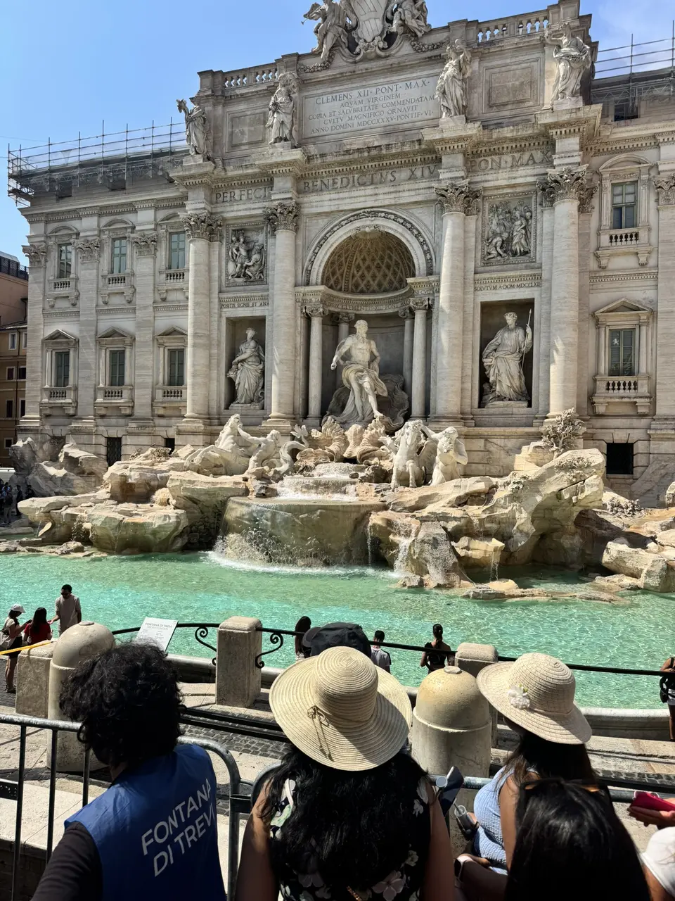 A vertical detail recorded near Trevi Fountain on June 21, 2025.