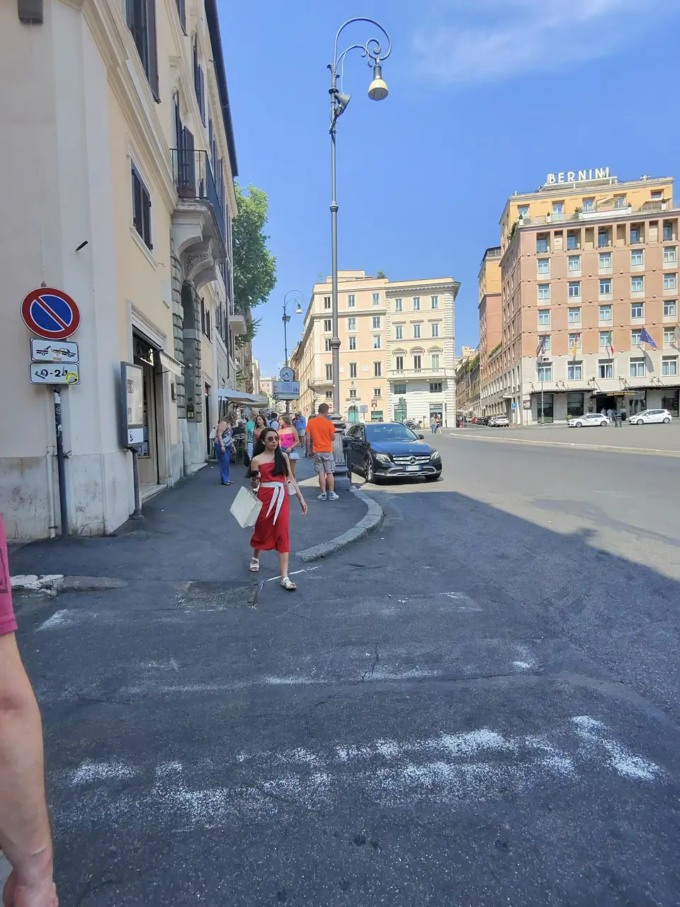 A vertical detail recorded near Trevi Fountain on June 21, 2025.