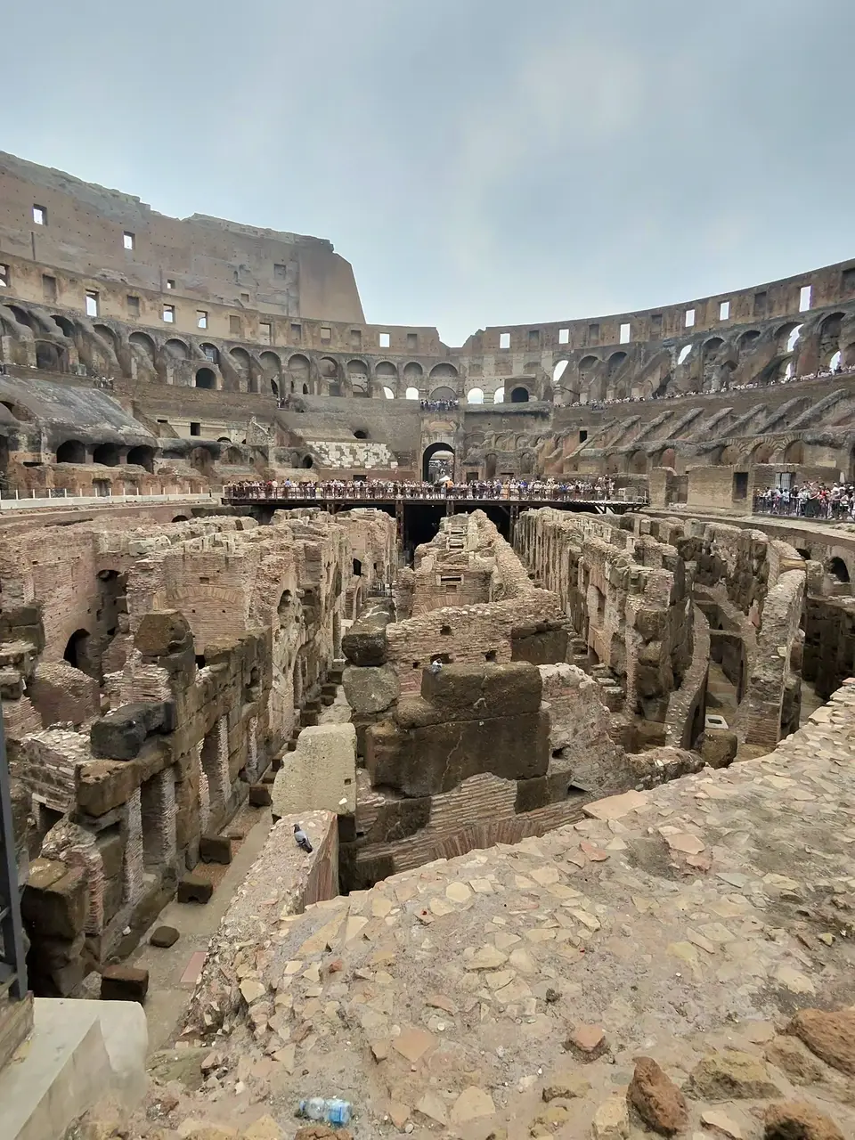 A vertical detail recorded near Colosseum on June 22, 2025.