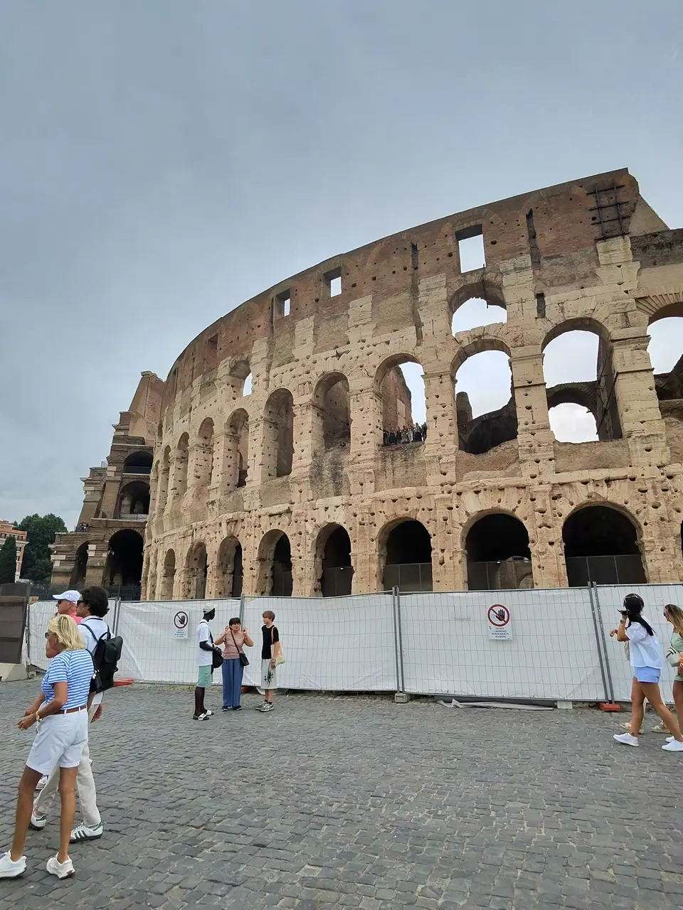 A vertical detail recorded near Colosseum on June 22, 2025.