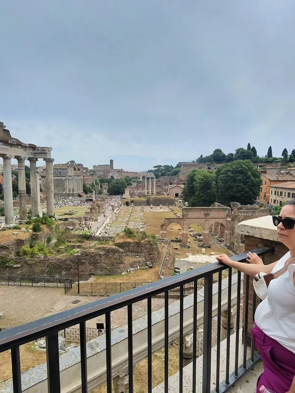 A vertical detail recorded near Roman Forum on June 22, 2025.