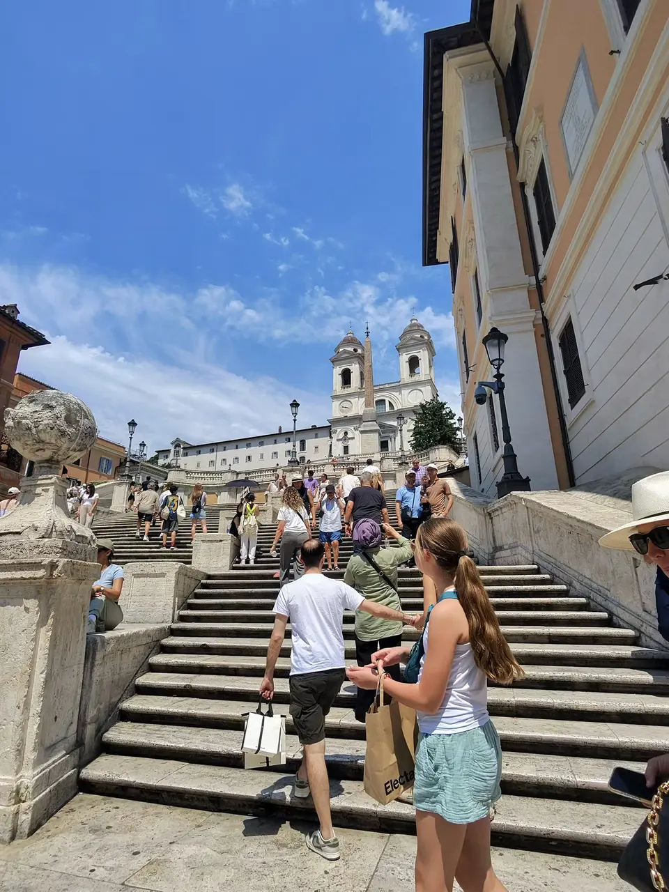 A vertical detail recorded near Spanish Steps on June 22, 2025.