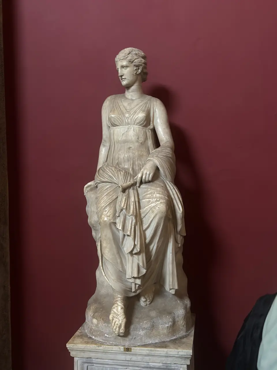A vertical detail recorded near Vatican Museums on June 23, 2025.