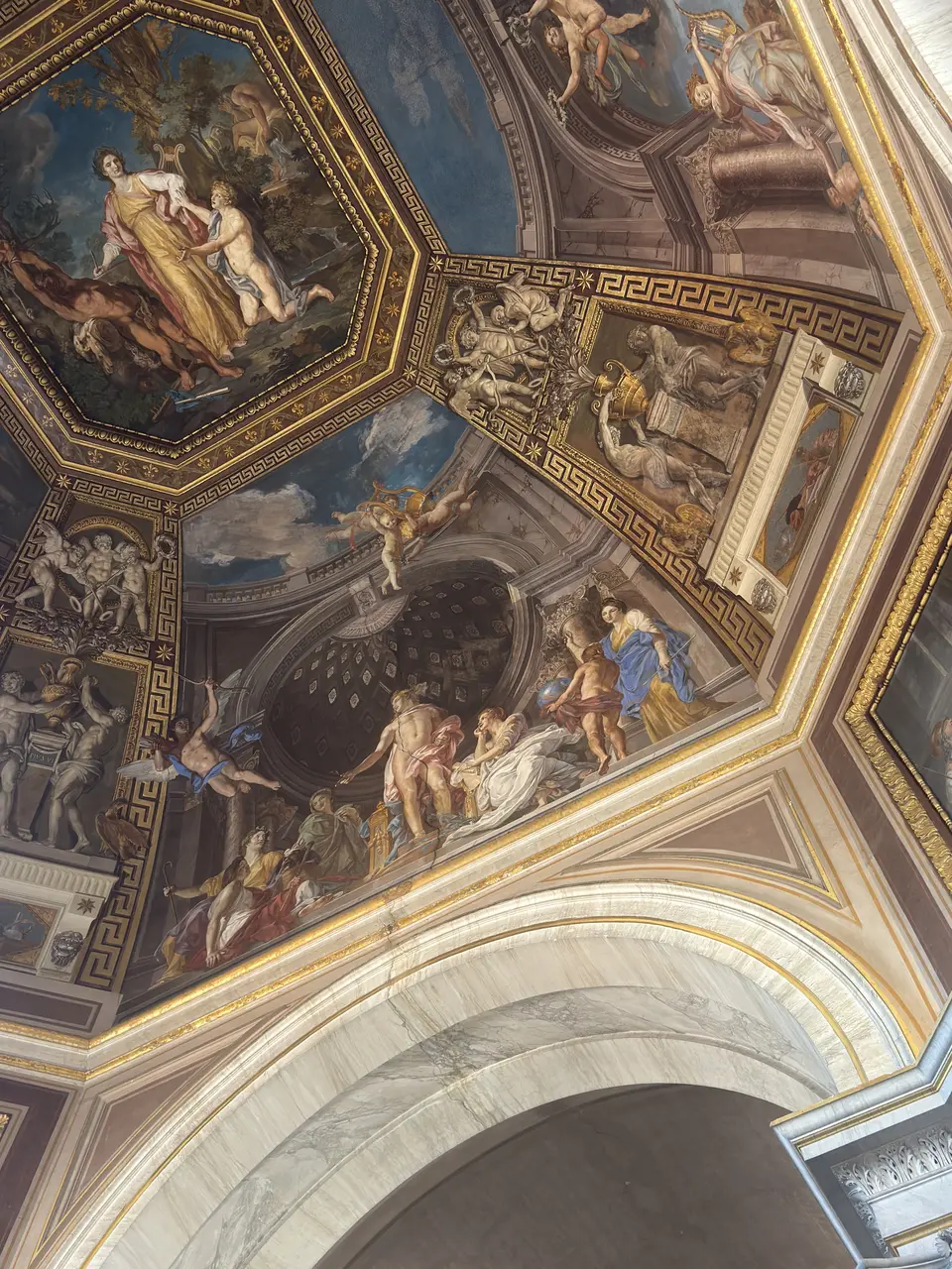 A vertical detail recorded near Vatican Museums on June 23, 2025.