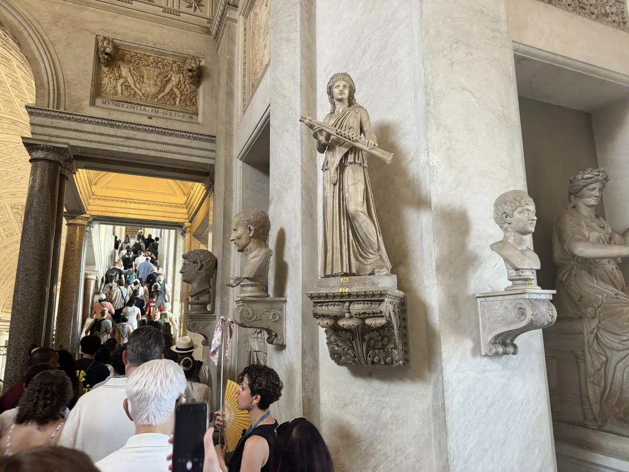 A wide view recorded near Vatican Museums on June 23, 2025.