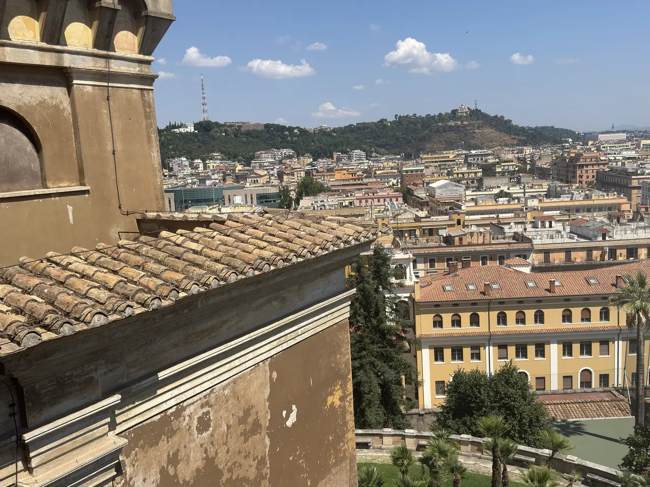 A wide view recorded near Vatican Museums on June 23, 2025.