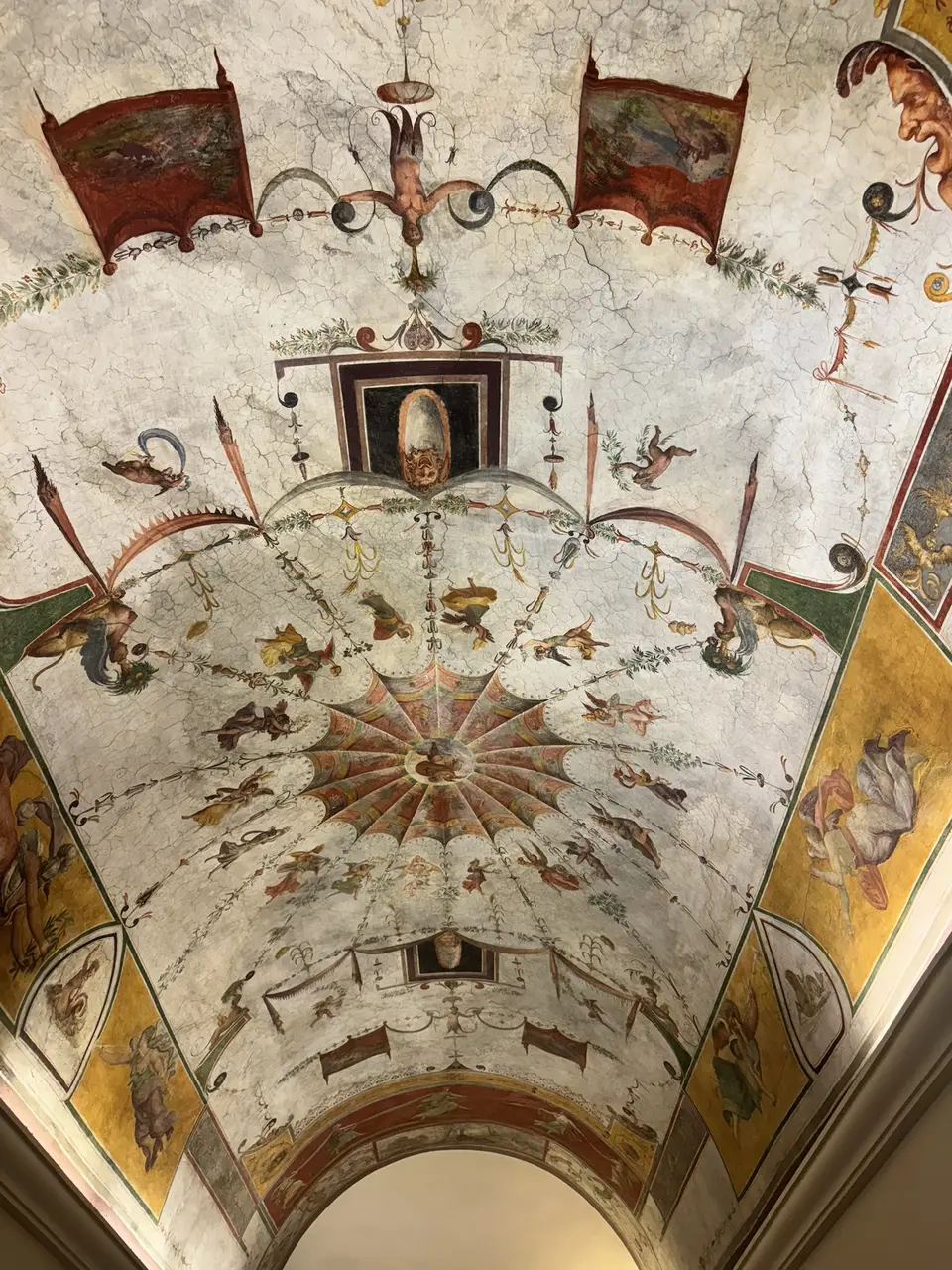 A vertical detail recorded near Vatican Museums on June 23, 2025.