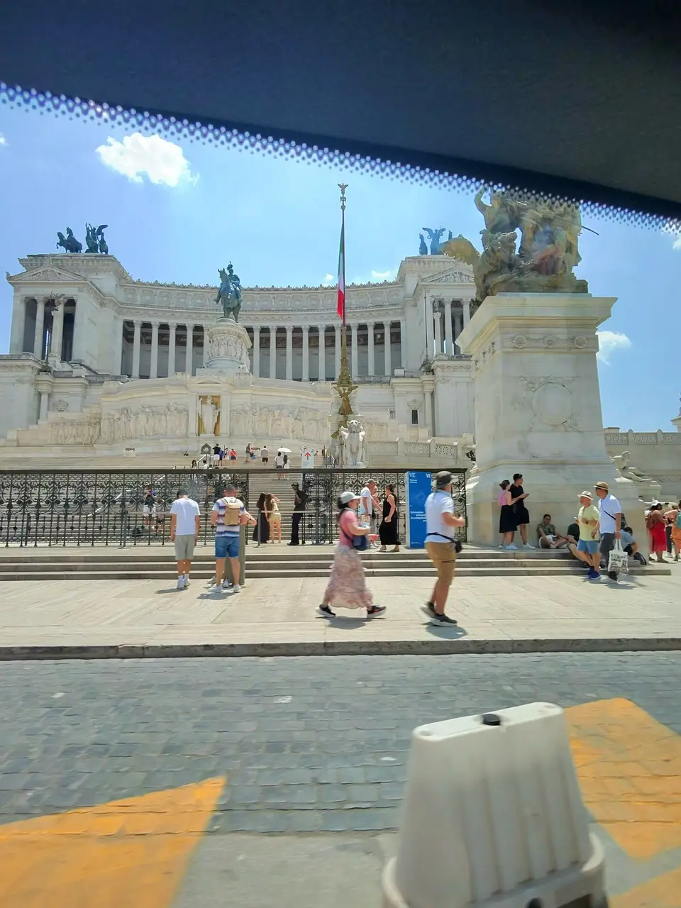 A vertical detail recorded near Pantheon on June 23, 2025.