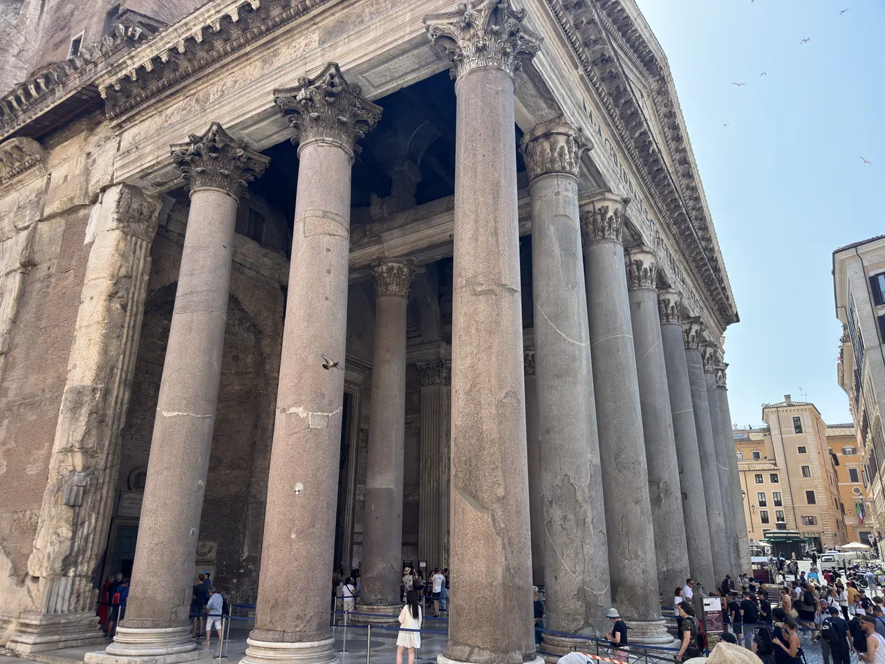 A wide view recorded near Pantheon on June 23, 2025.