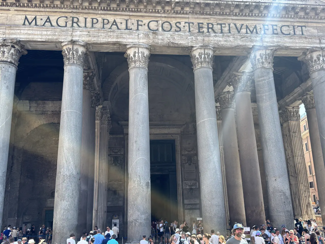 A wide view recorded near Pantheon on June 23, 2025.
