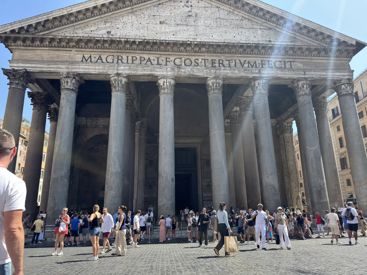 A wide view recorded near Pantheon on June 23, 2025.