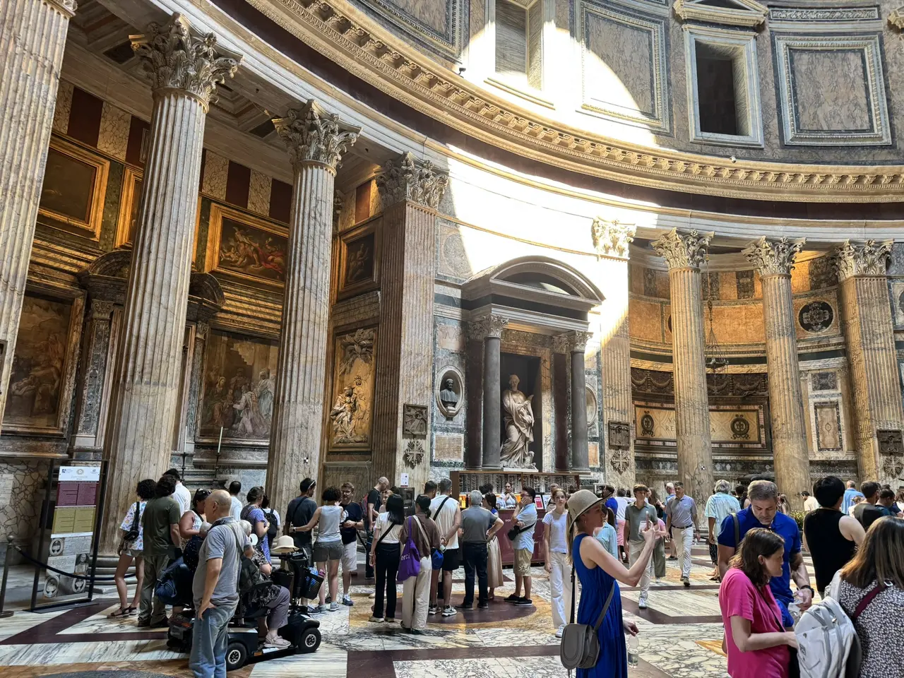 A wide view recorded near Pantheon on June 23, 2025.