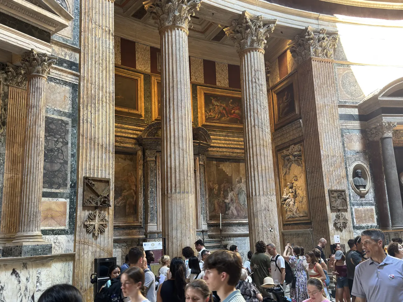 A wide view recorded near Pantheon on June 23, 2025.