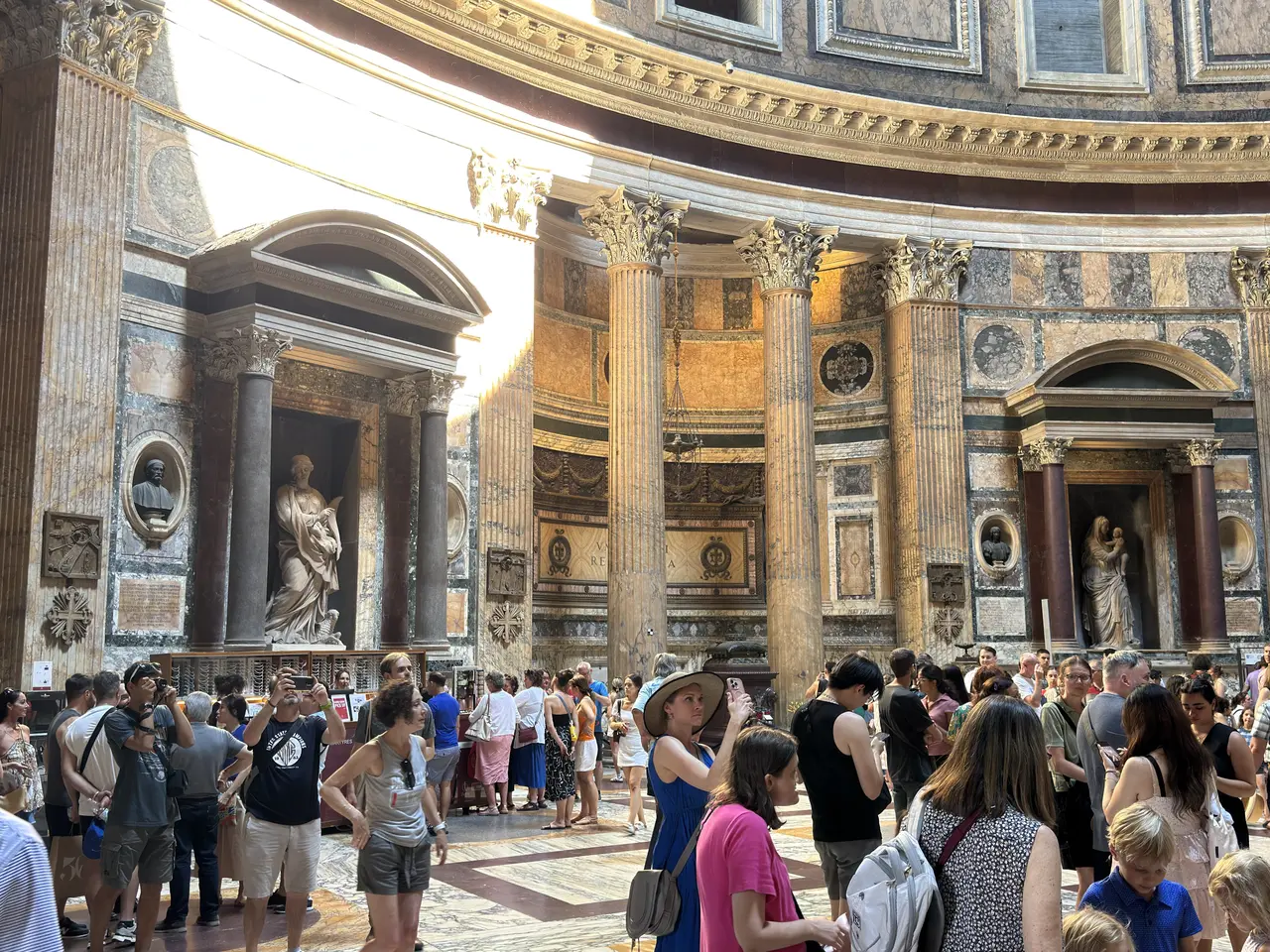 A wide view recorded near Pantheon on June 23, 2025.