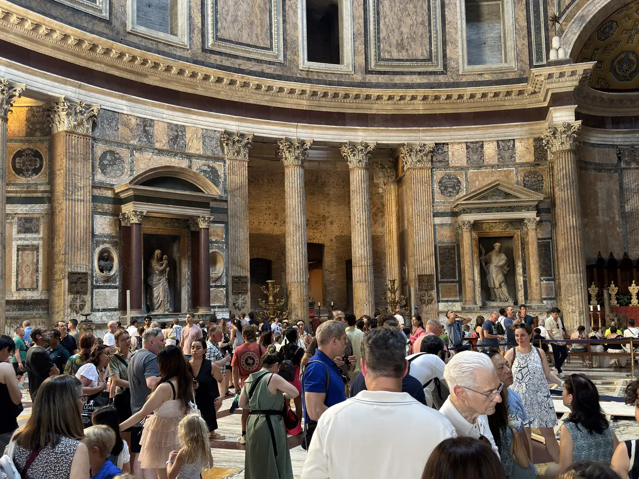 A wide view recorded near Pantheon on June 23, 2025.