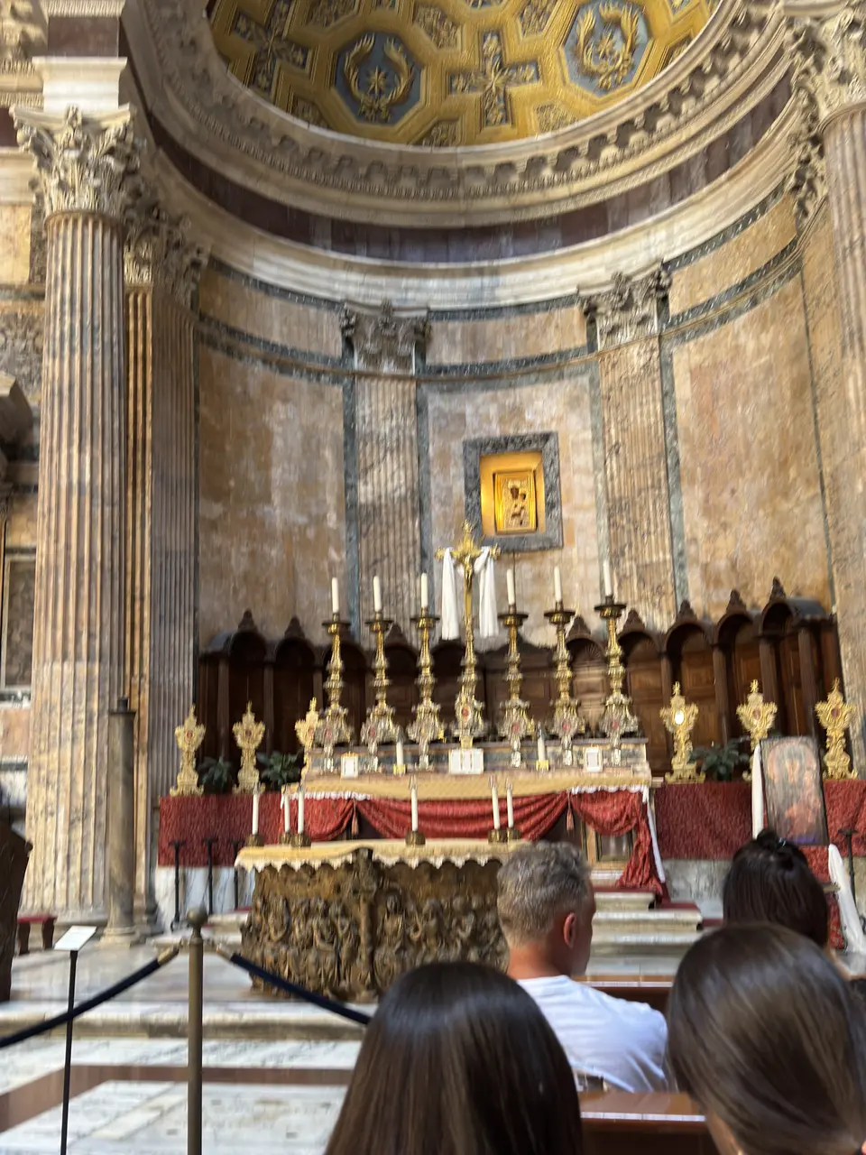 A vertical detail recorded near Pantheon on June 23, 2025.