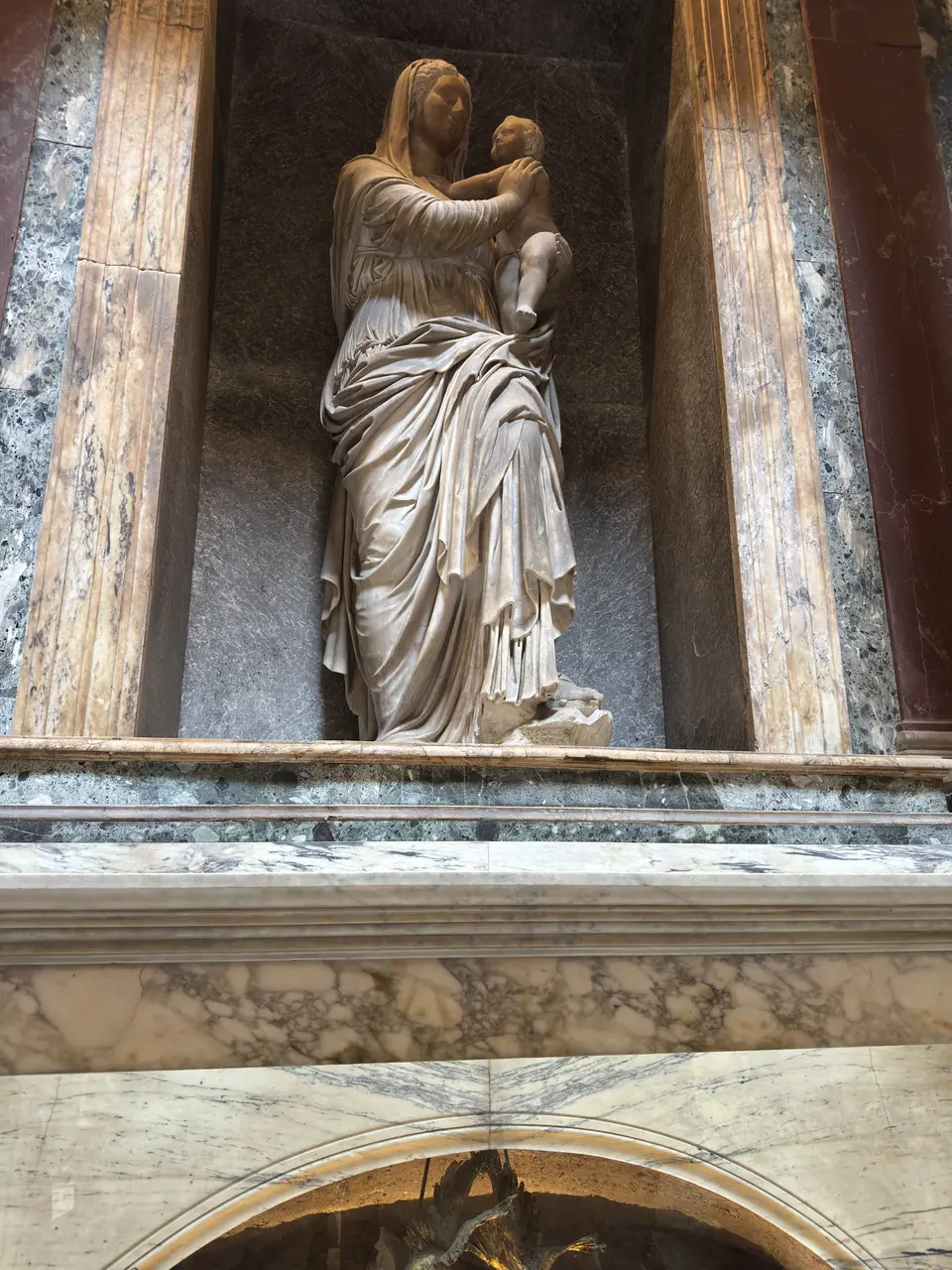 A vertical detail recorded near Pantheon on June 23, 2025.