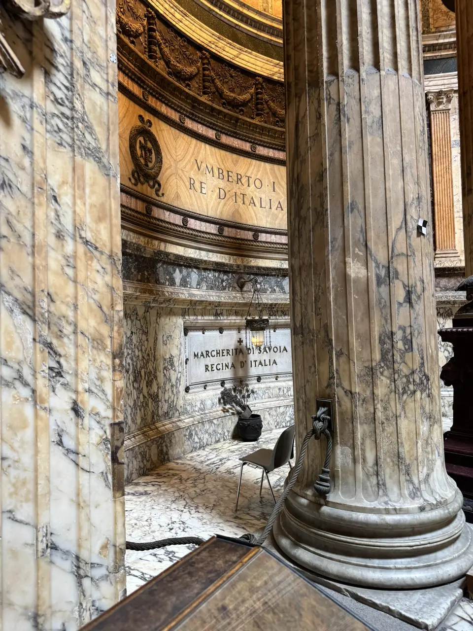 A vertical detail recorded near Pantheon on June 23, 2025.