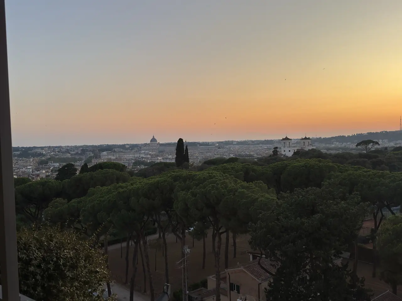 A wide view recorded near Spanish Steps on June 23, 2025.