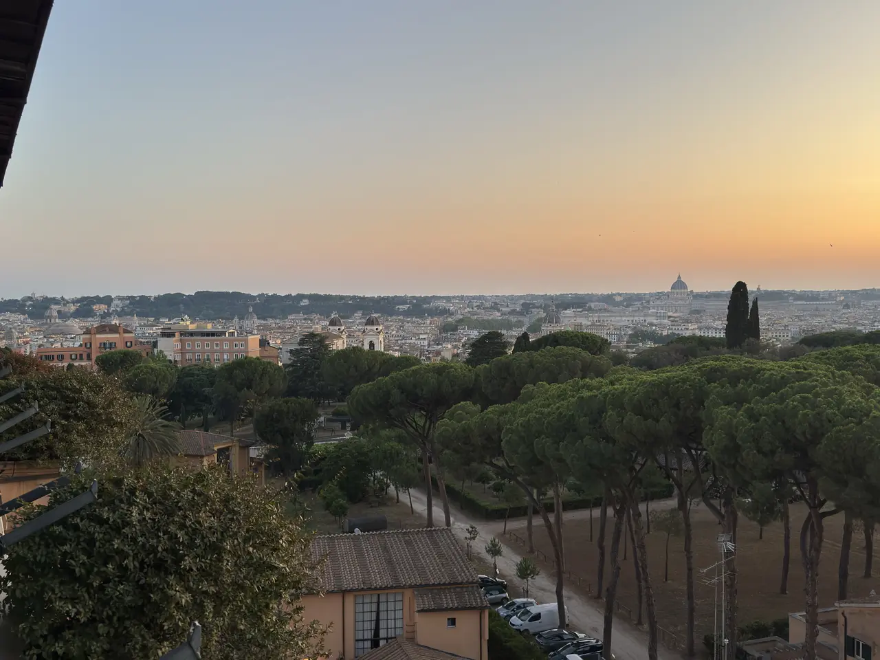 A wide view recorded near Spanish Steps on June 23, 2025.