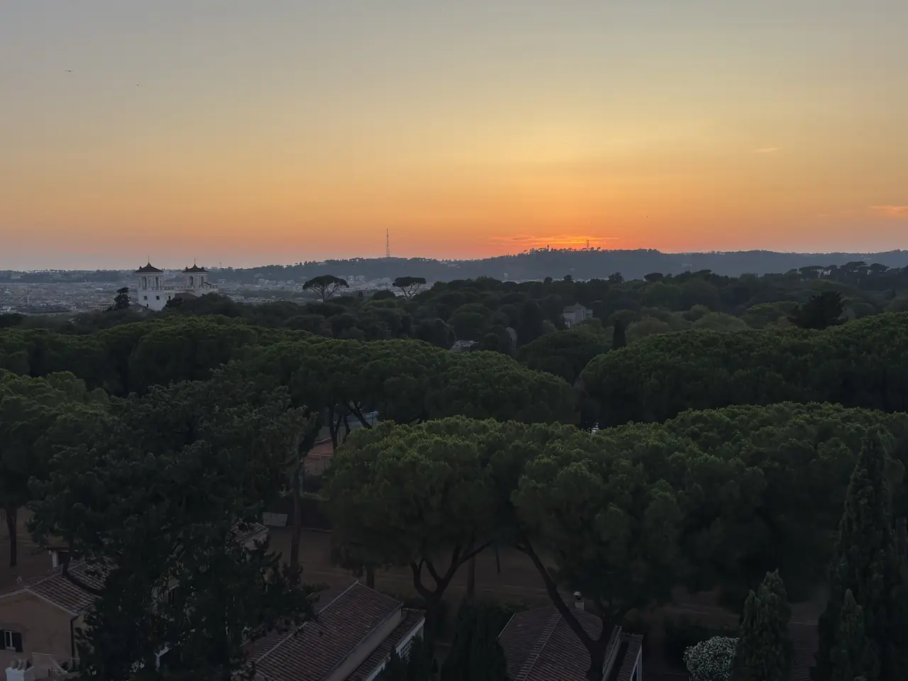 A wide view recorded near Spanish Steps on June 23, 2025.
