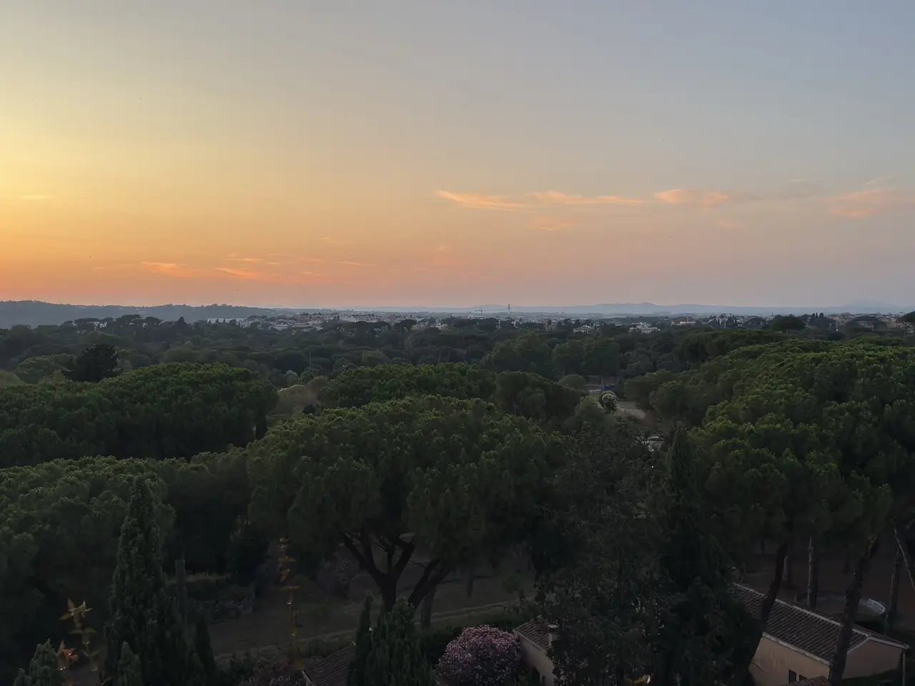 A wide view recorded near Spanish Steps on June 23, 2025.