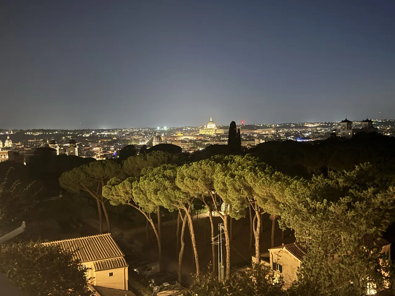 A wide view recorded near Spanish Steps on June 23, 2025.