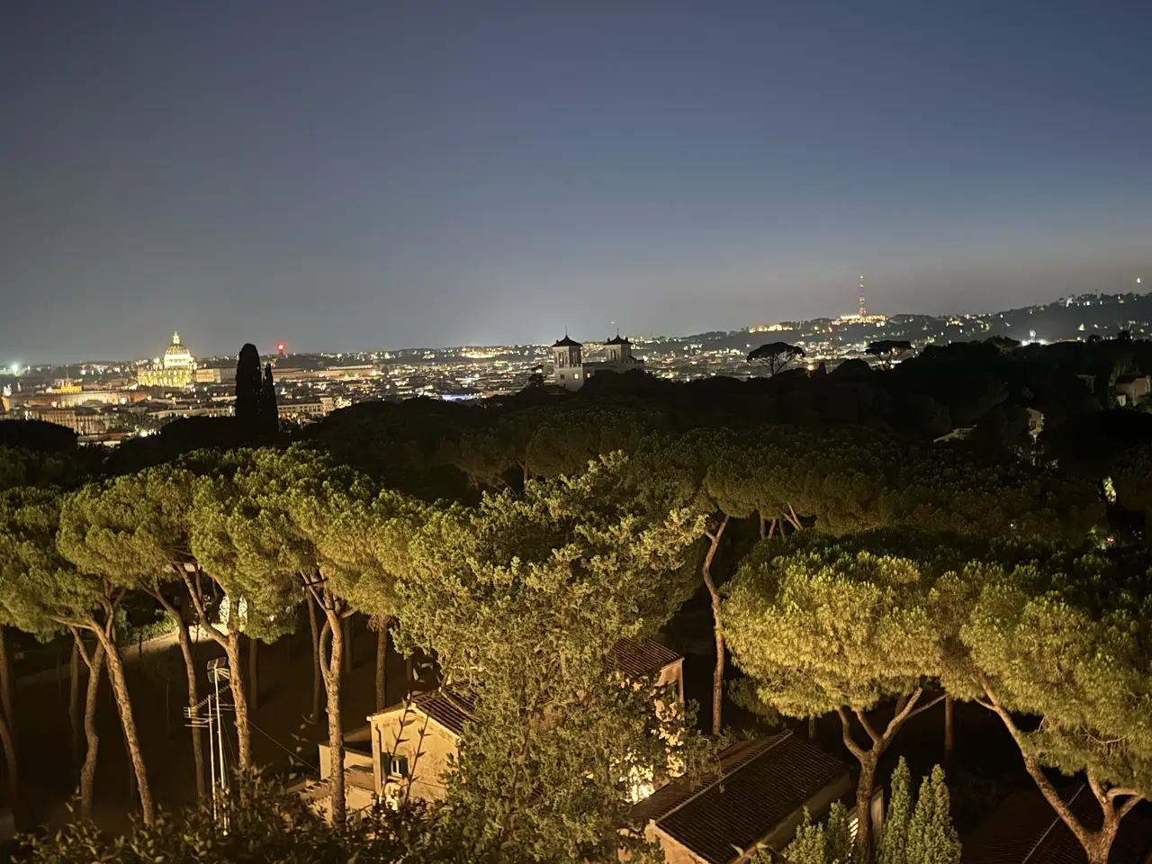 A wide view recorded near Spanish Steps on June 23, 2025.
