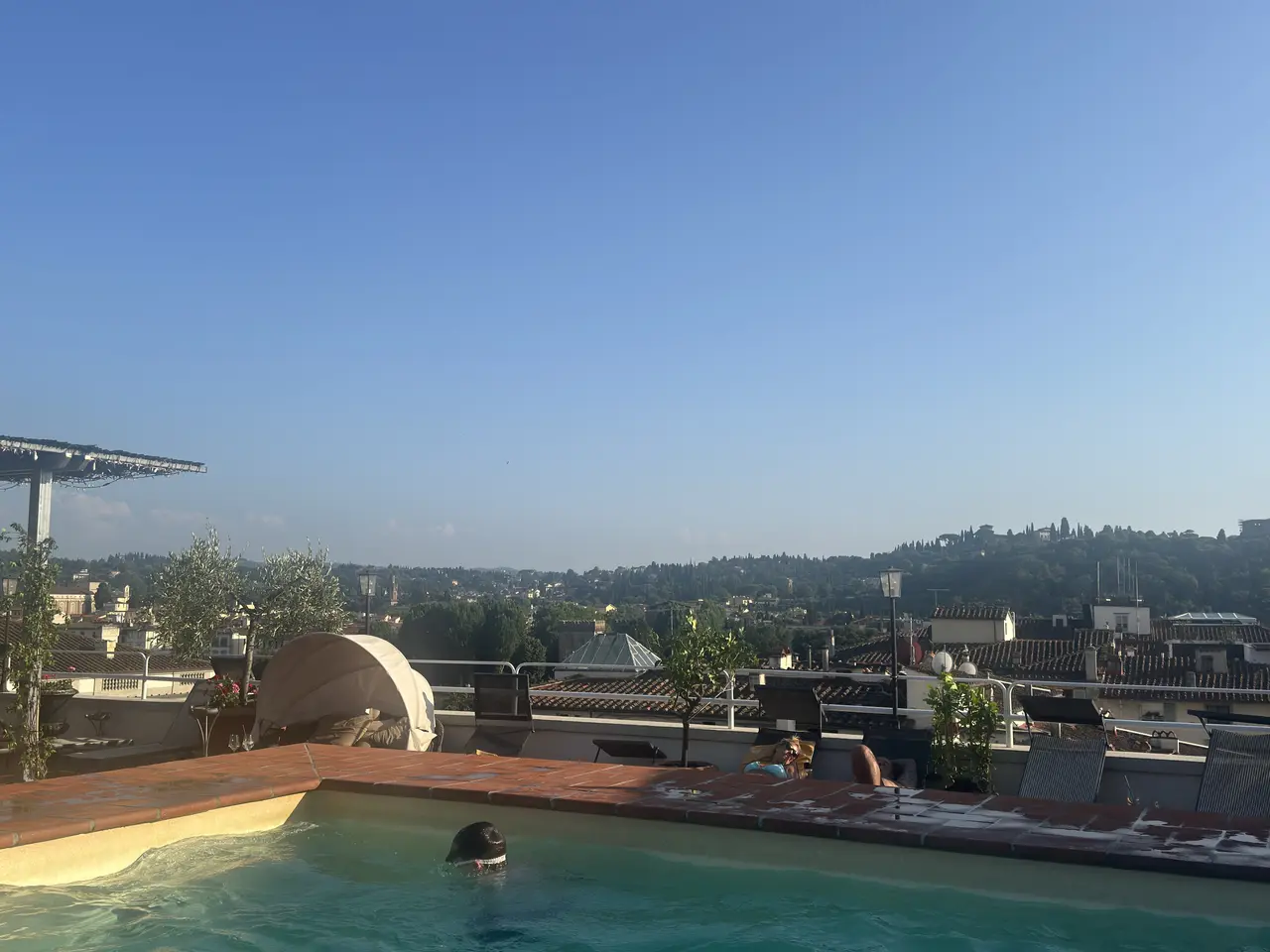 A wide view recorded near Florence Cathedral on June 24, 2025.