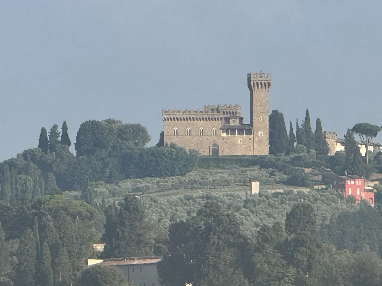 A wide view recorded near Florence Cathedral on June 24, 2025.
