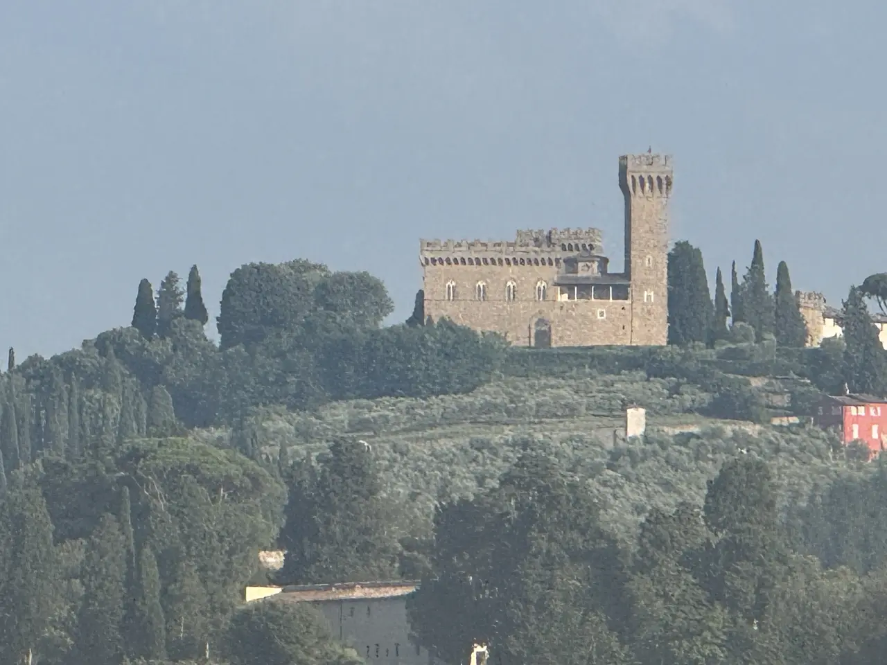 A wide view recorded near Florence Cathedral on June 24, 2025.