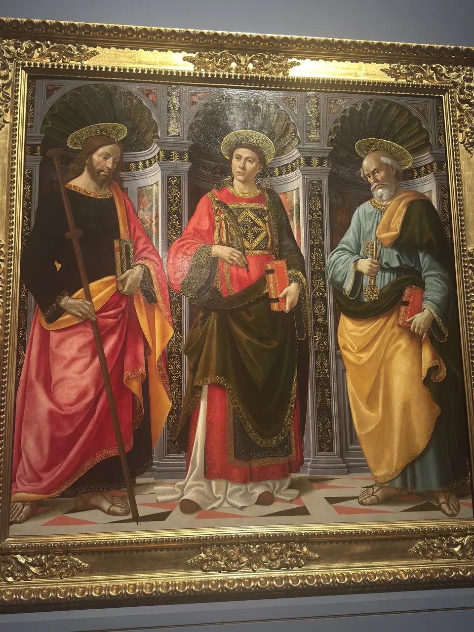 A vertical detail recorded near Galleria dell’Accademia and Michelangelo’s David on June 25, 2025.