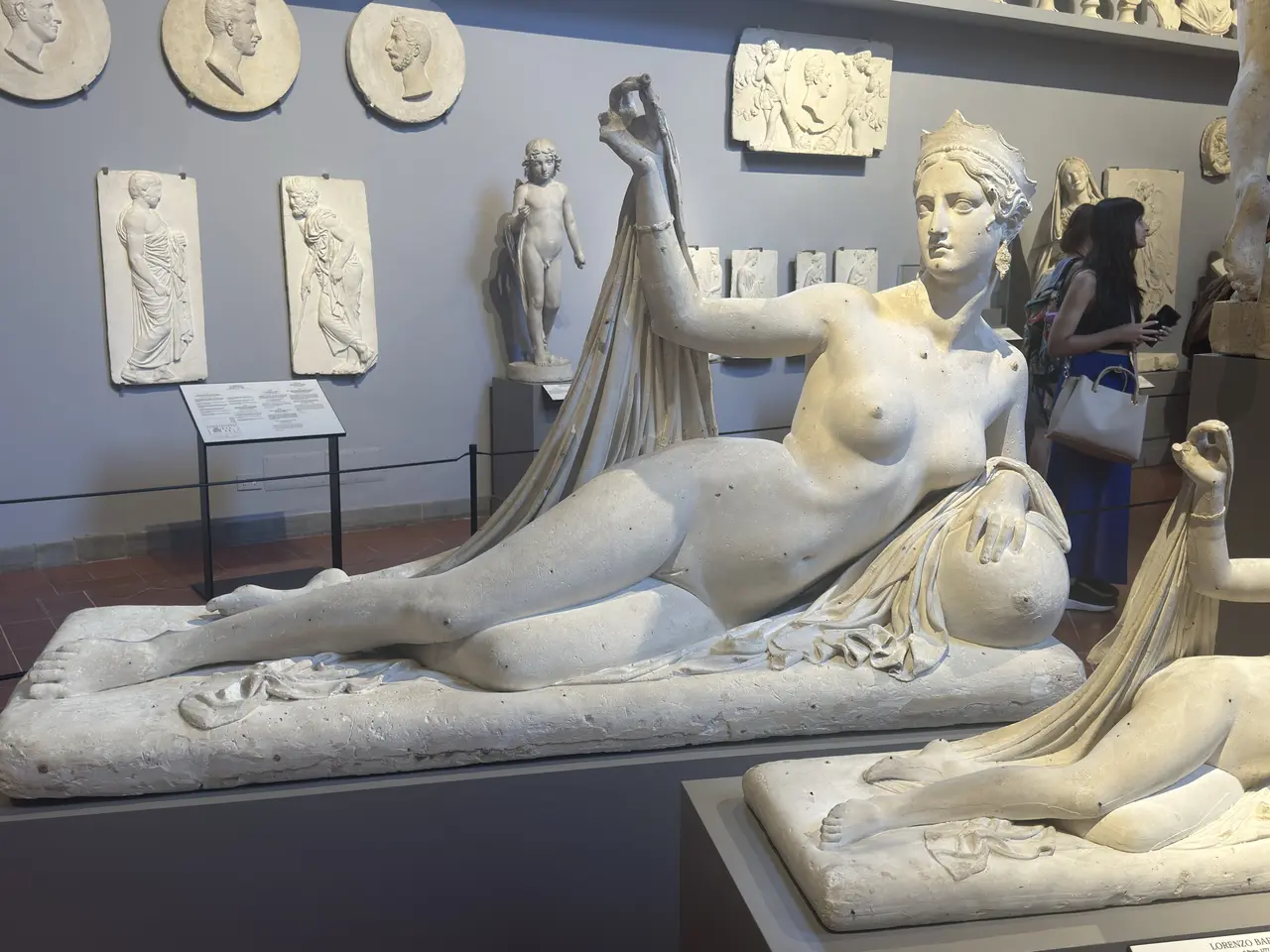 A wide view recorded near Galleria dell’Accademia and Michelangelo’s David on June 25, 2025.
