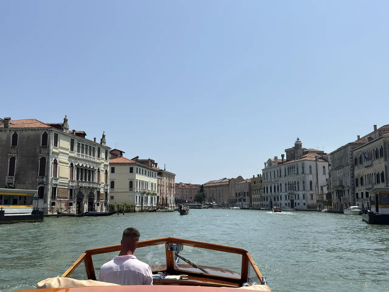A wide view recorded near Grand Canal arrival on June 26, 2025.