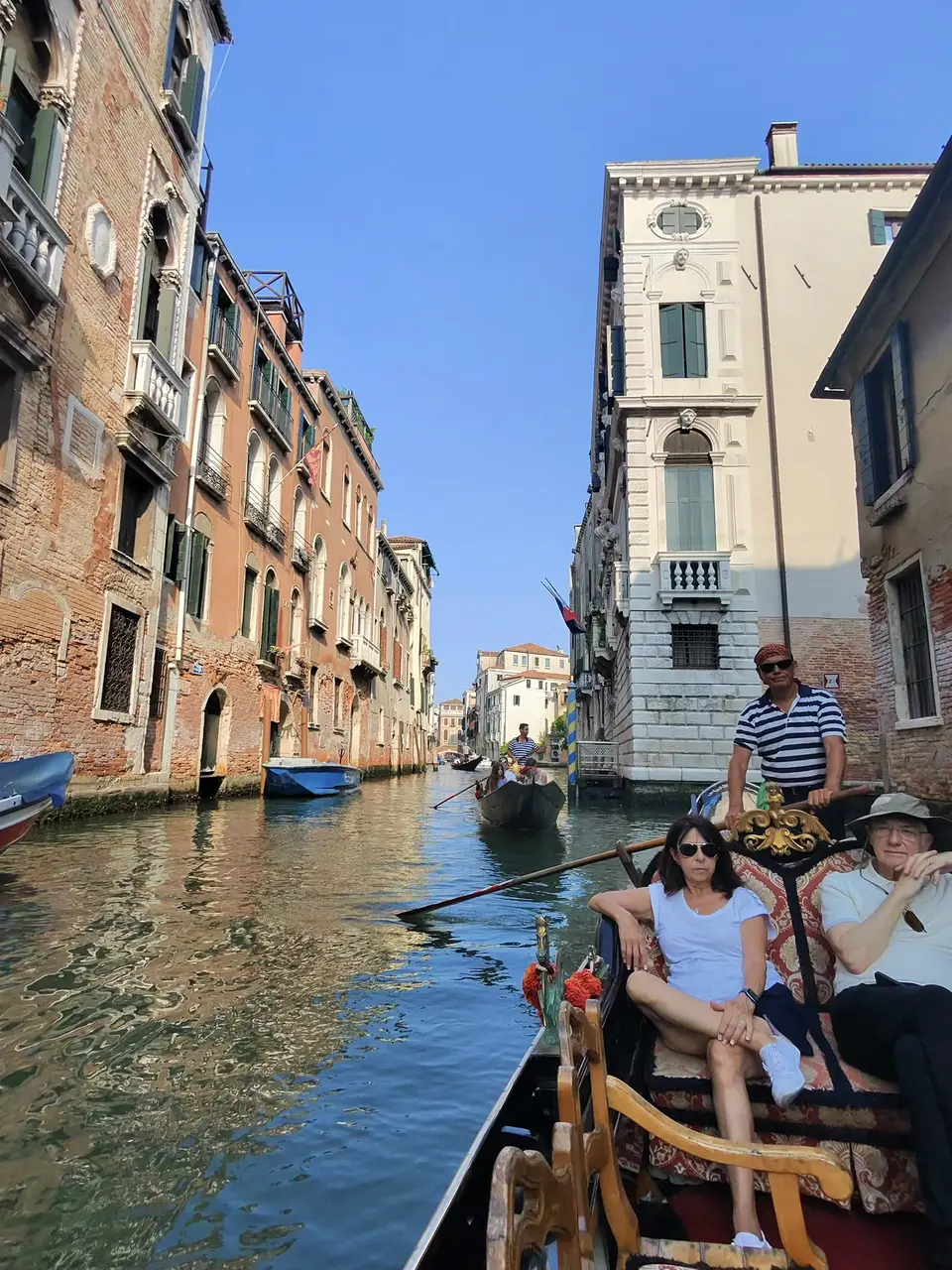 A vertical detail recorded near Venetian lanes and canals on June 26, 2025.