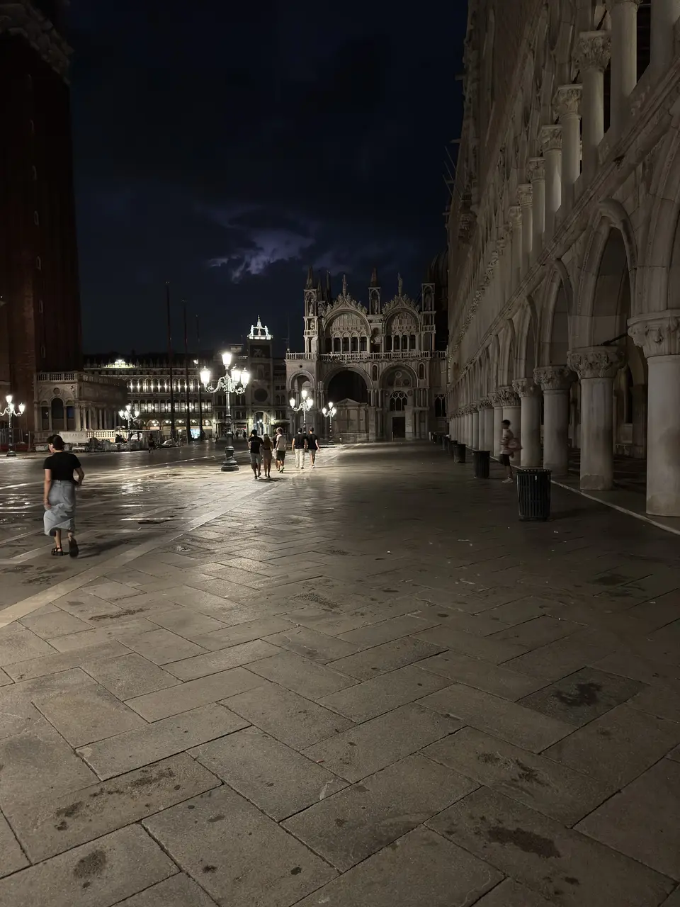 A vertical detail recorded near St. Mark’s Square on June 27, 2025.
