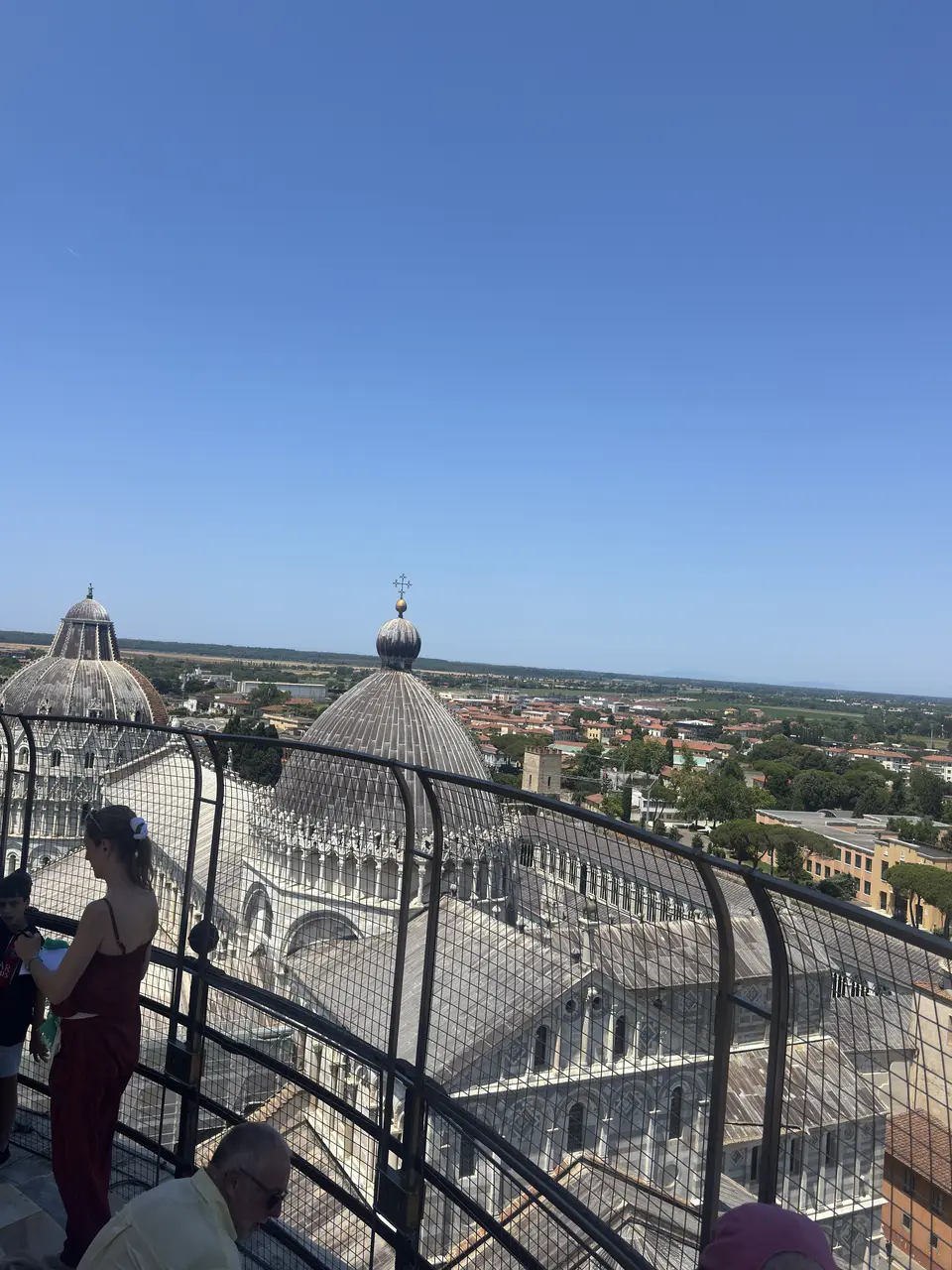 A vertical detail recorded near Piazza dei Miracoli on June 29, 2025.