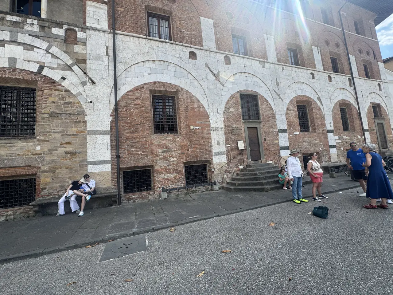 A wide view recorded near San Martino Cathedral on June 29, 2025.