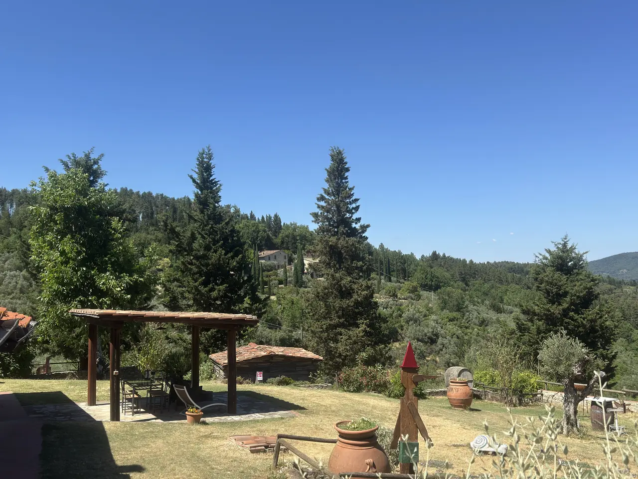 A wide view recorded near Lamole and the Chianti hills on June 30, 2025.
