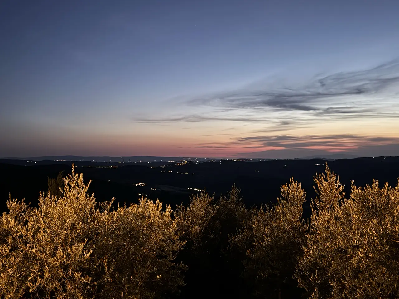 A wide view recorded near Lamole and the Chianti hills on June 30, 2025.
