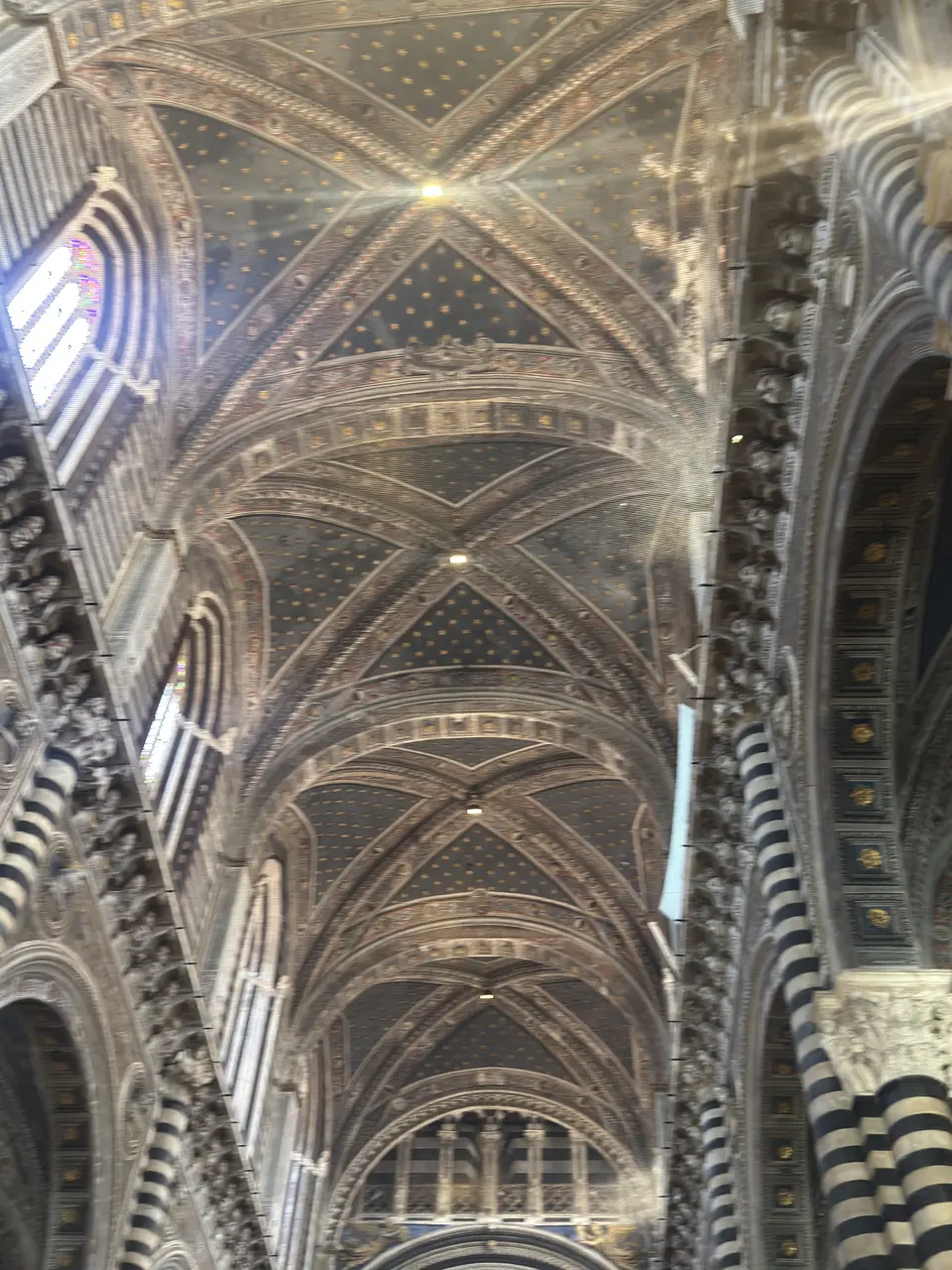 A vertical detail recorded near Siena Cathedral on July 1, 2025.