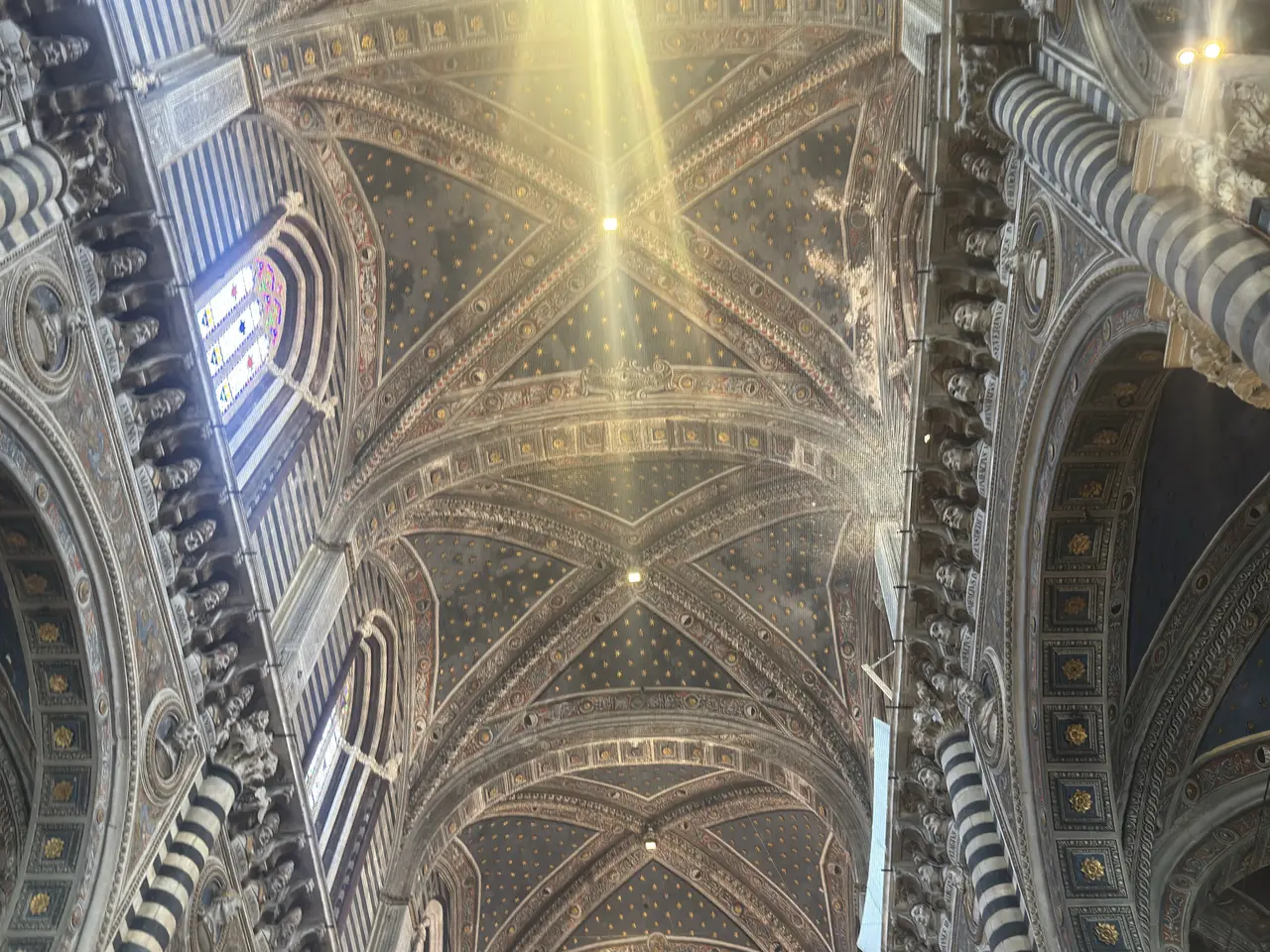 A wide view recorded near Siena Cathedral on July 1, 2025.