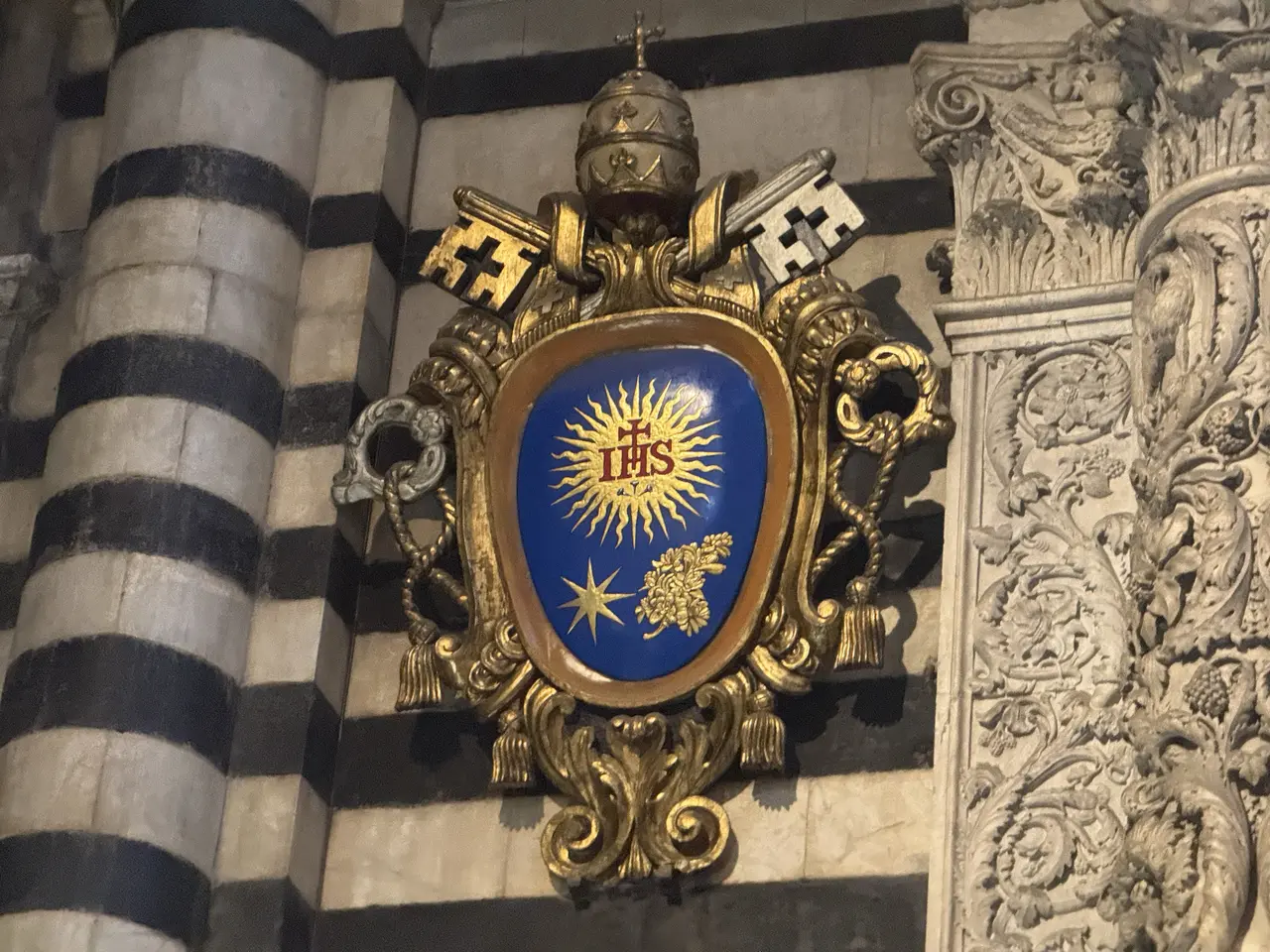 A wide view recorded near Siena Cathedral on July 1, 2025.