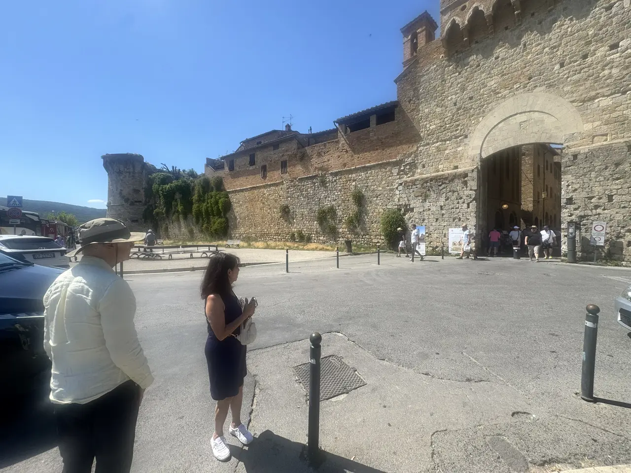 A wide view recorded near Porta San Giovanni on July 1, 2025.