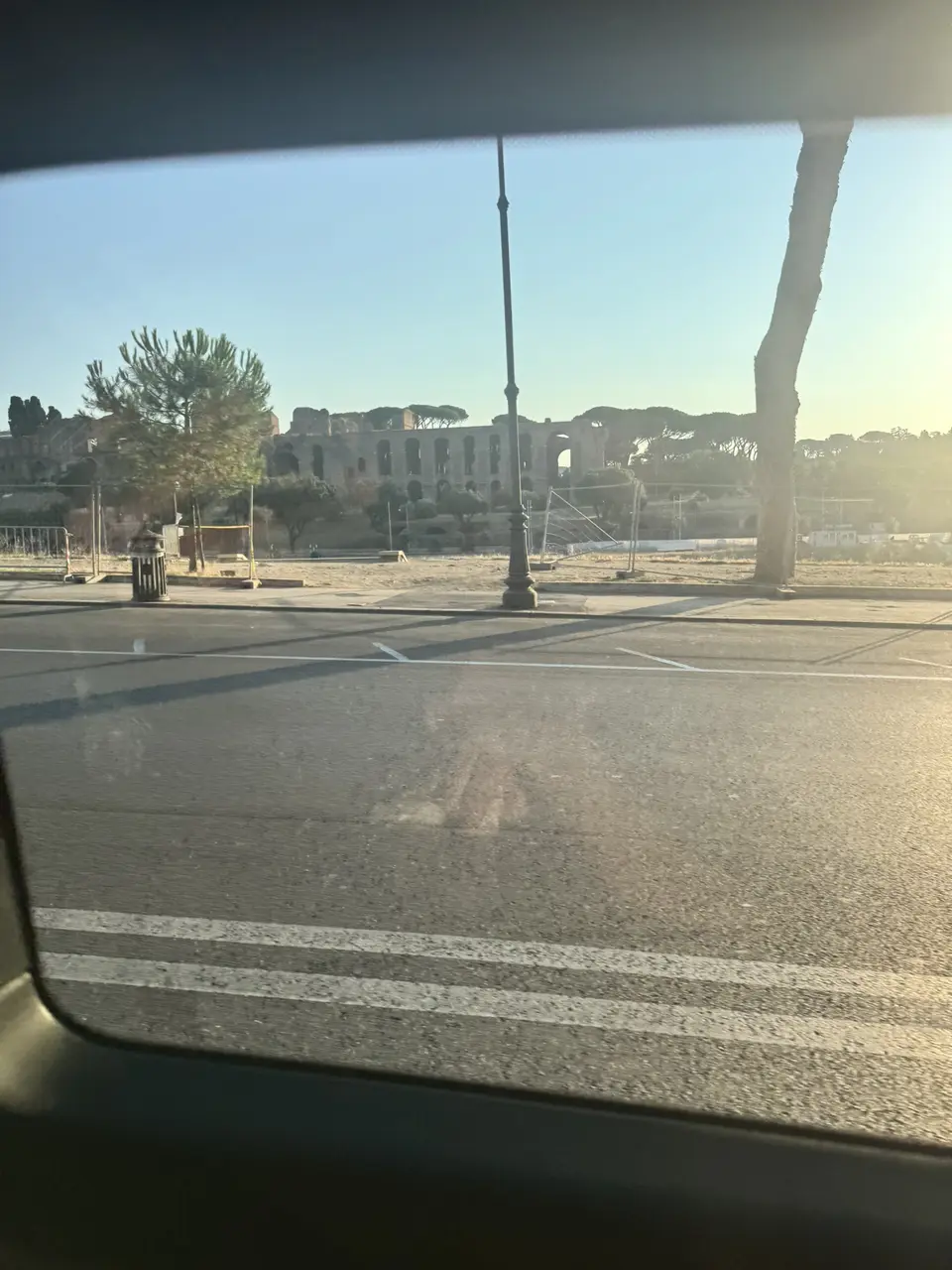 A vertical detail recorded near Colosseum on July 3, 2025.